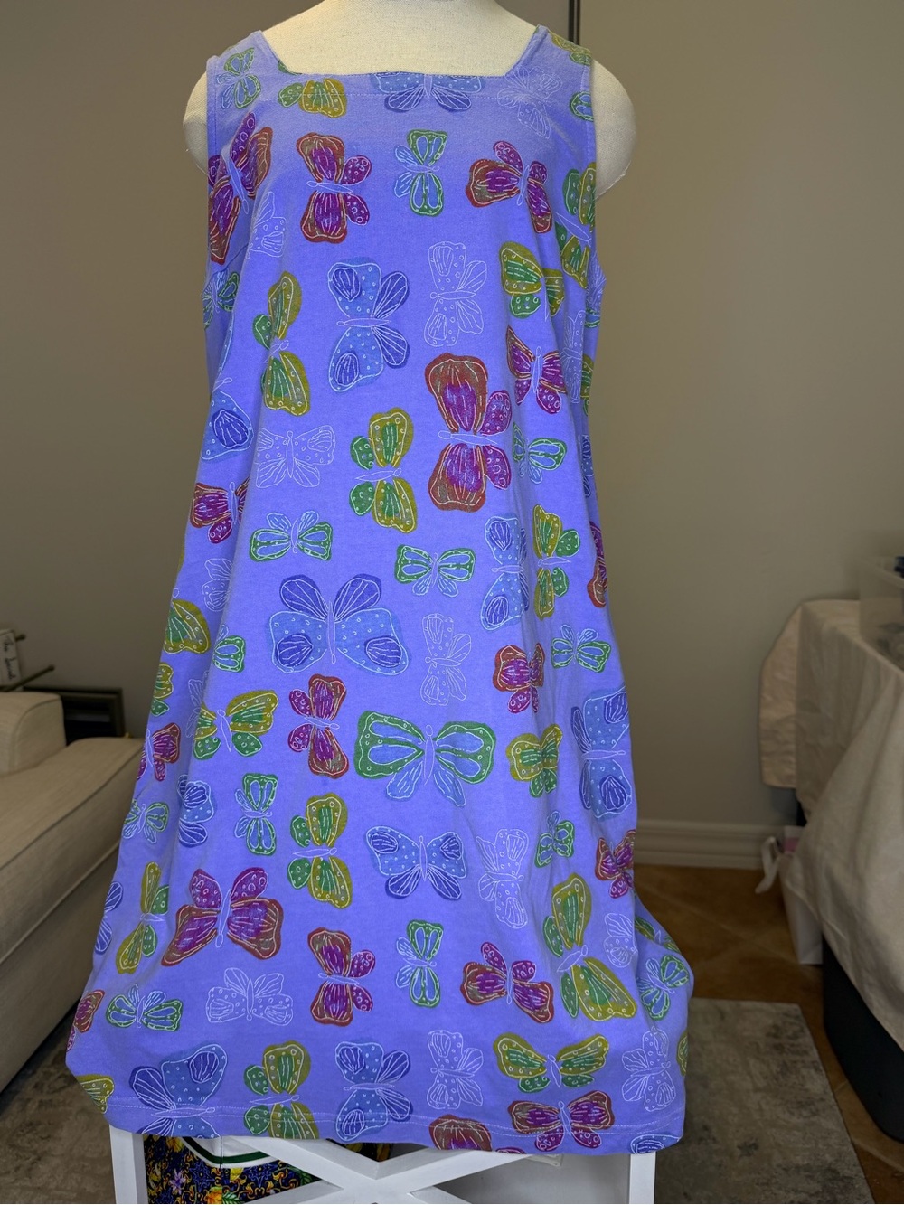 Fresh Produce Butterfly Print Dress Size Large